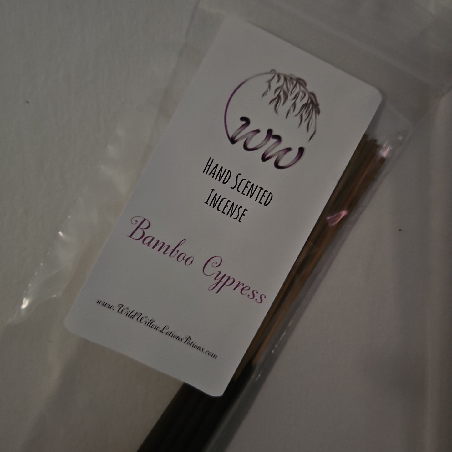 Bamboo and Cypress Incense sticks