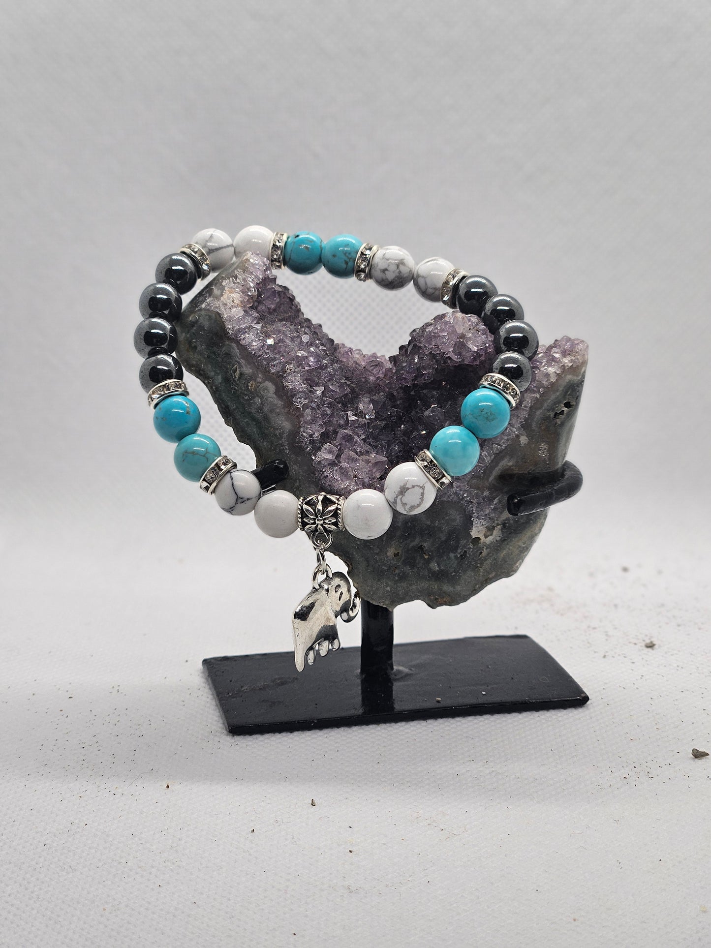 Elephant Mixed beads bracelet #5