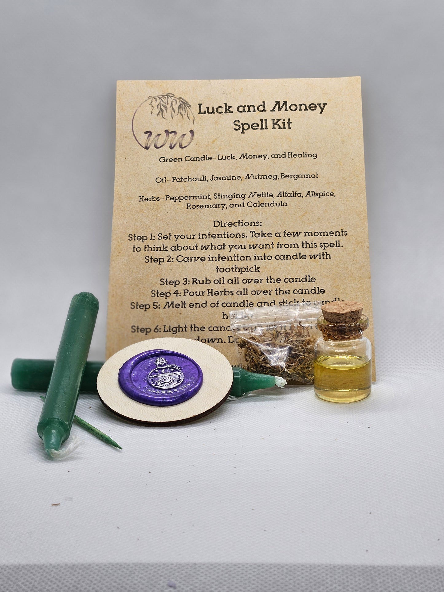 Luck and Money Spell Kit