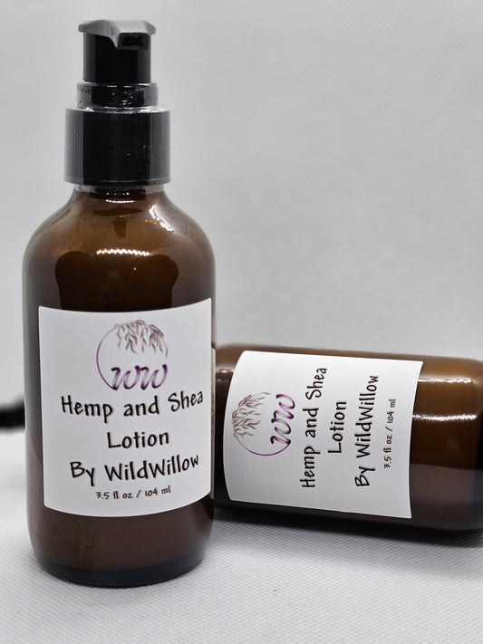 Hemp and Shea Lotion 3.5oz