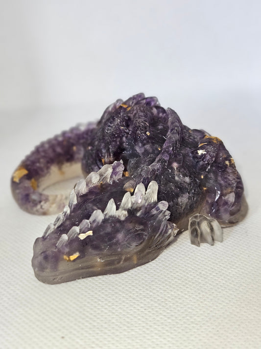 Amethyst Sleeping Dragon