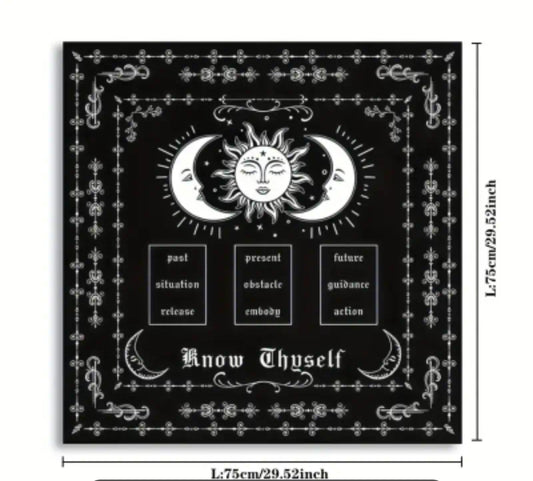 Tarot Card Altar Cloth