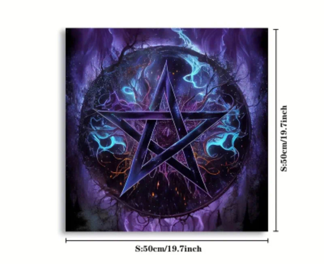 Pentagram Altar Cloth