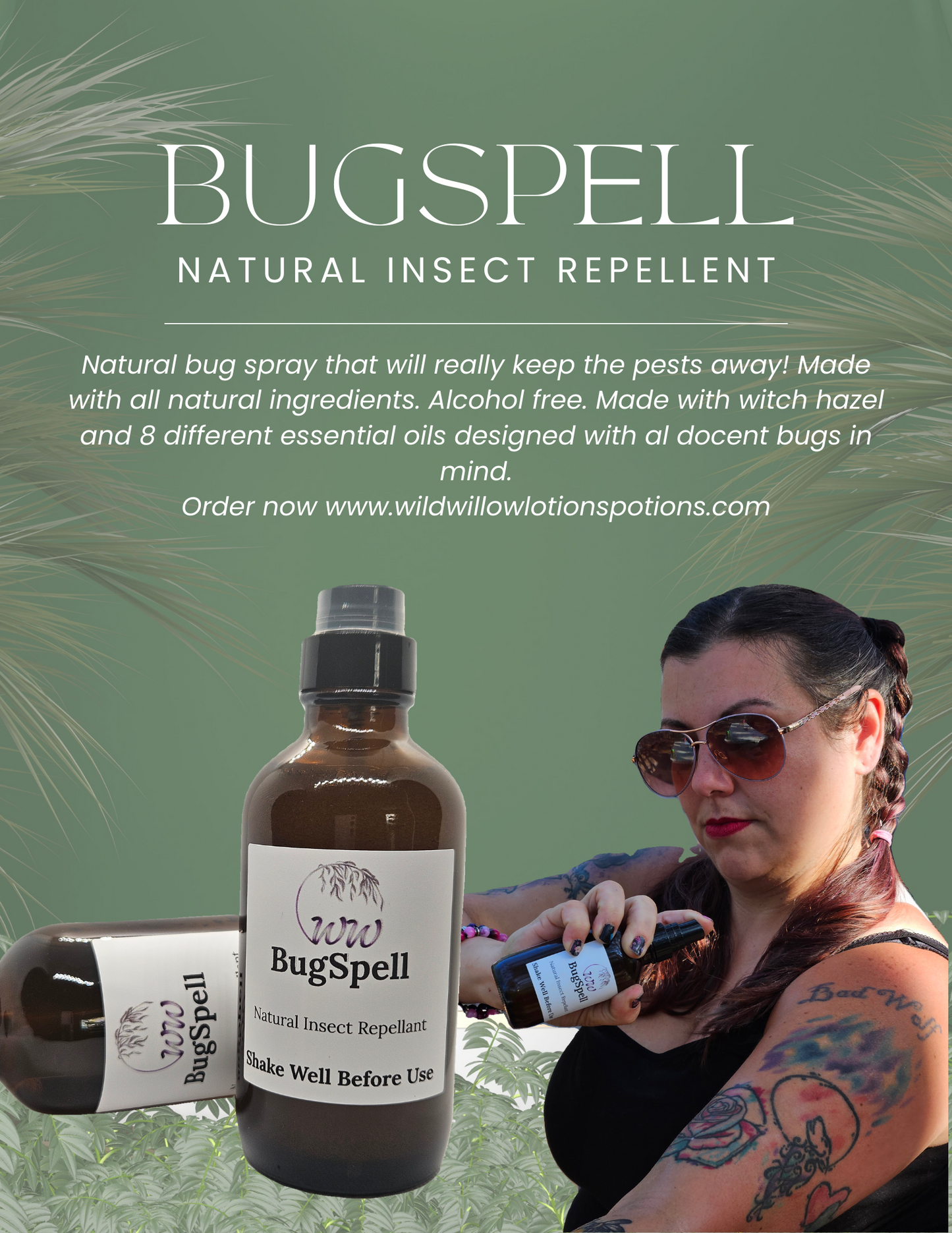 BugSpell natural insect repellent